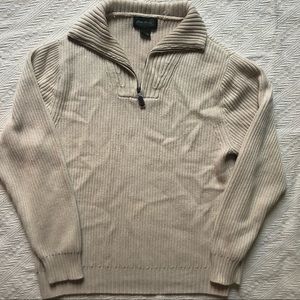 Eddie Bauer Half Zip Sweater, sz S